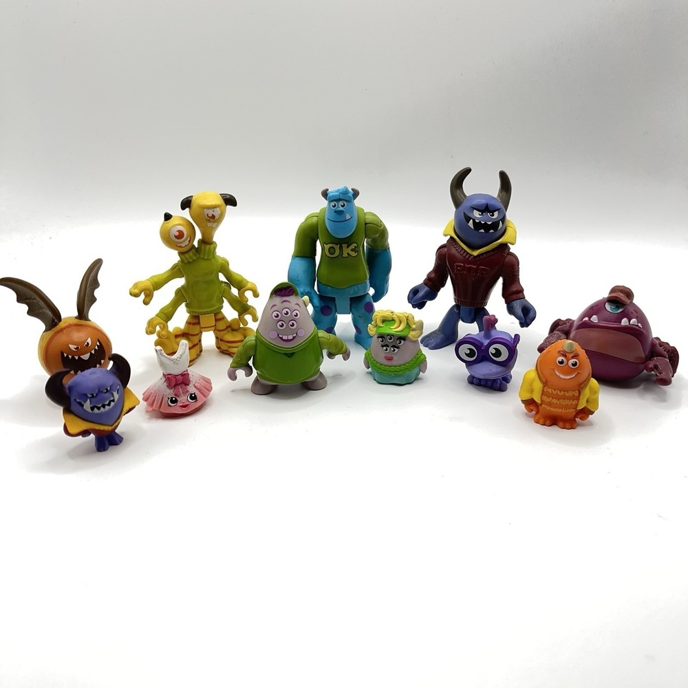 Imaginext Disney Pixar Monsters University Sully, Scott, Terry 11 Figures Lot